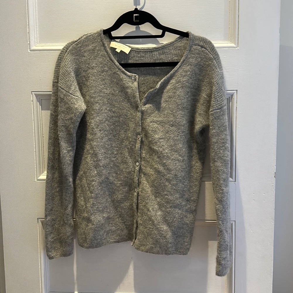 Grey sezane Gaspard cardigan